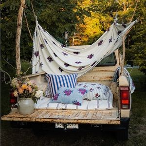 Hand Block-Printed Cotton Table Cloth